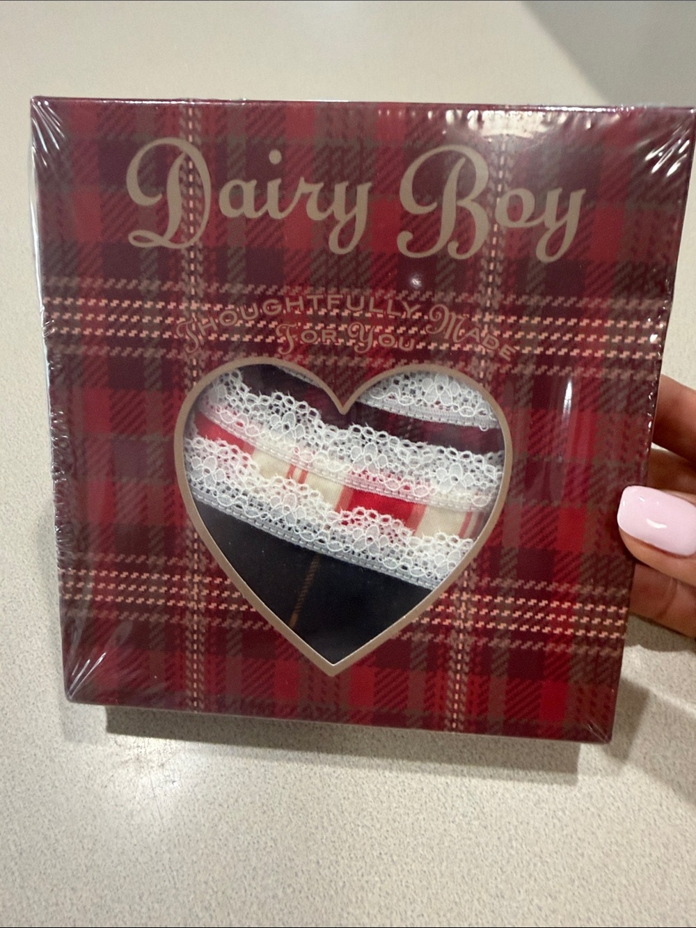Women’s Thong Set Small by Dairy Boy NIB